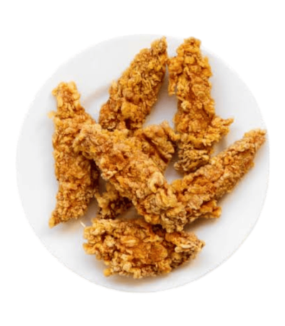 Crispy chicken tenders ready in minutes - order online
