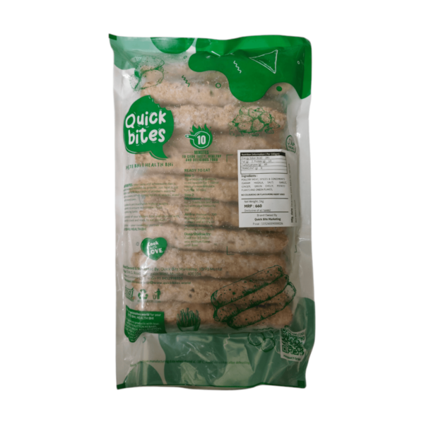 Quick Bites Chicken Seekh Kebab - 1 kg - Image 2