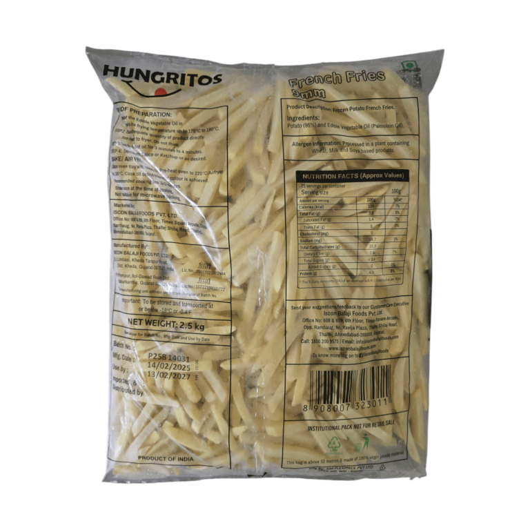 Hungritos French Fries Home Delivery in Mumbai by Frozen on Run