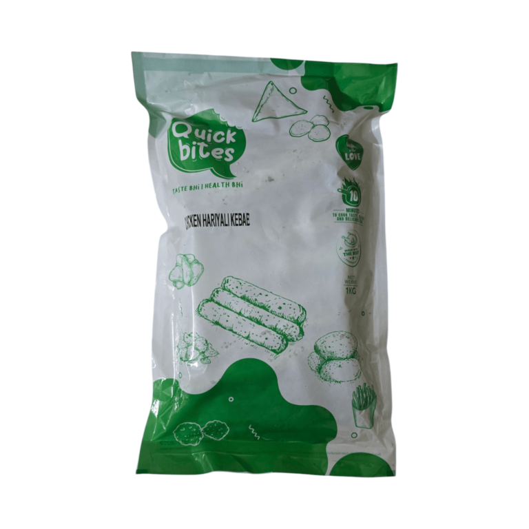 Quick Bites Chicken Hariyali Seekh Kebab 1 kg pack - Mumbai delivery