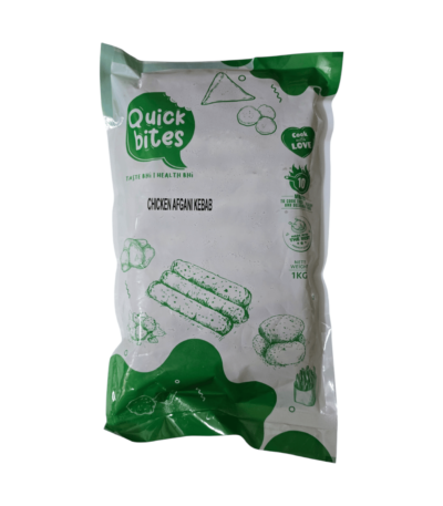 Quick Bites Chicken Afghani Seekh Kebab 1 kg pack - Order Online in Mumbai