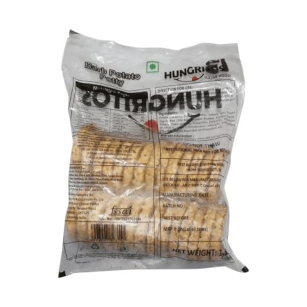 Hungritos Herbed Potato Patty - 1.5 kg - Image 2